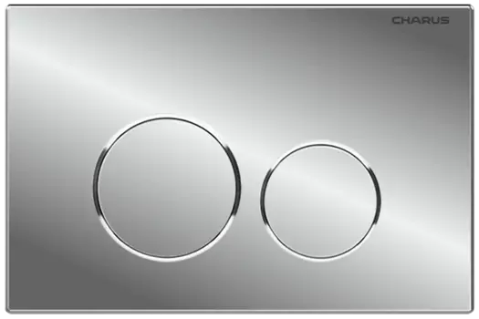 Кнопка для инсталляции Charus Spazio FP.330.21.01 хром глянцевый