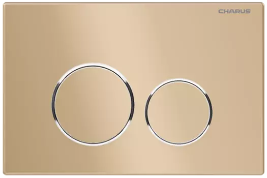 Кнопка для инсталляции Charus Spazio FP.330.51.01 матовый песок