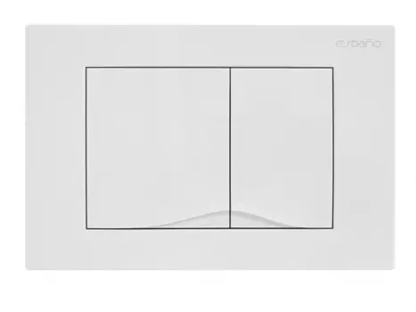 Кнопка для инсталляции Esbano VRT-29GW белый глянцевый