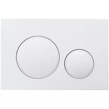 Кнопка для инсталляции Veconi Flush FLV10-W белая глянцевая