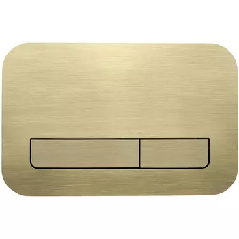 Кнопка для инсталляции Veconi Flush FLV12-G золото брашированное