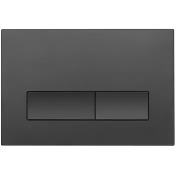 Кнопка для инсталляции Veconi Flush FLV1-B черная матовая