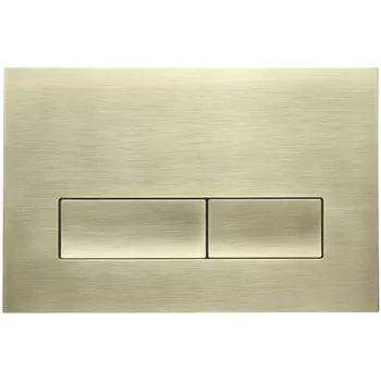 Кнопка для инсталляции Veconi Flush FLV1-G золото брашированное