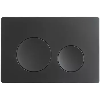 Кнопка для инсталляции Veconi Flush FLV2-B черная матовая