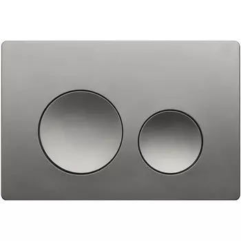 Кнопка для инсталляции Veconi Flush FLV2-GM оружейная сталь