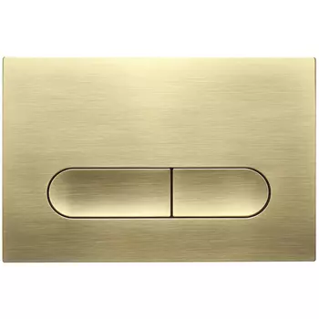 Кнопка для инсталляции Veconi Flush FLV3-G золото брашированное