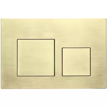 Кнопка для инсталляции Veconi Flush FLV4-G золото брашированное