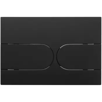 Кнопка для инсталляции Veconi Flush FLV6-B черная матовая