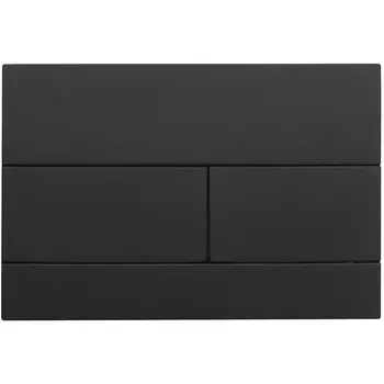Кнопка для инсталляции Veconi Flush FLV7-B черная матовая