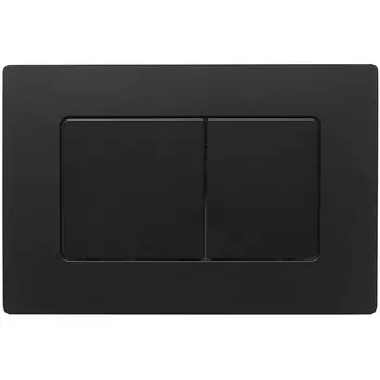 Кнопка для инсталляции Veconi Flush FLV8-B черная матовая