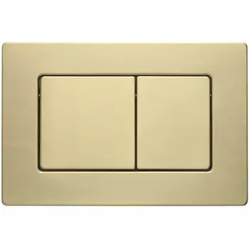 Кнопка для инсталляции Veconi Flush FLV8-G золото брашированное