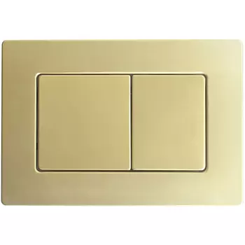 Кнопка для инсталляции Veconi Flush FLV9-G золото брашированное
