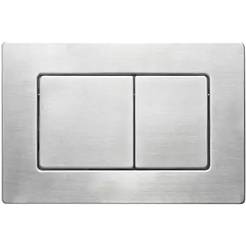 Кнопка для инсталляции Veconi Flush FLV9-S нержавеющая сталь брашированная