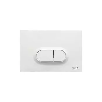 Кнопка для инсталляции Vitra Loop 740-0500 белая глянцевая