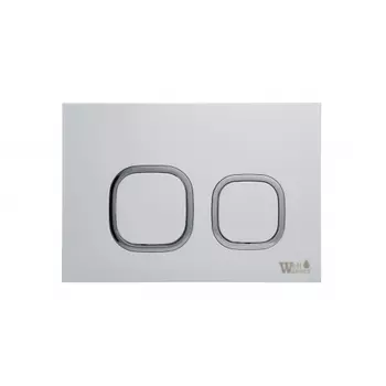 Кнопка для инсталляции WeltWasser WW INS WW AMBERG RD-WT белая глянцевая