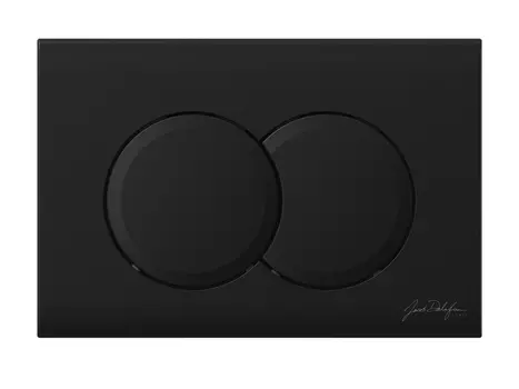 Кнопка смыва Jacob Delafon E36496-BL черная матовая