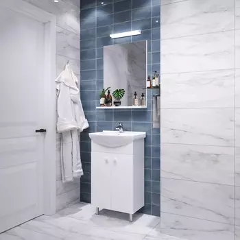 Комплект 3в1 Grossman ЭКО-60", 2-х дверный, белый