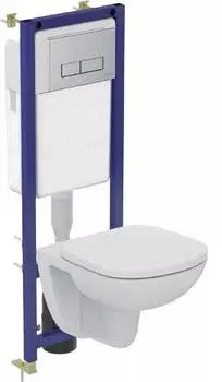 Комплект 3в1 унитаз, инсталляция, кнопка Ideal Standard Iskar W990101