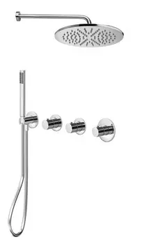 Комплект для душа со смесителем Paffoni Modular Box KITMB000CR хром