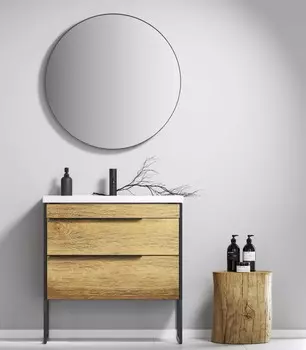 Мебель для ванной комнаты Aqwella Fargo 70 подвесная