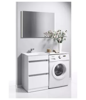 Мебель для ванной комнаты Aqwella Forma 55 с двумя ящиками напольная