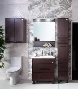 Мебель для ванных комнат Бриклаер Чили 70 венге