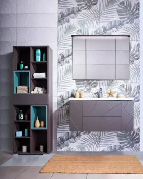 Мебель для ванных комнат Бриклаер Кристалл 100