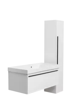 Мебель для ванной комнаты La Fenice Elba 100 см, подвесная, 1 ящик, Bianco