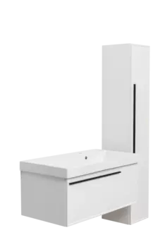 Мебель для ванной комнаты La Fenice Elba 90 см, подвесная, 1 ящик, Bianco