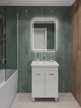 Комплект мебели Orange Таис Ta-60TUW+RA 60 см, напольная, белая