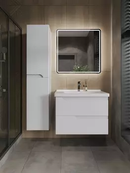 Комплект мебели Orange Topline-Milano TP-MR80 80 см, подвесная, белая глянцевая