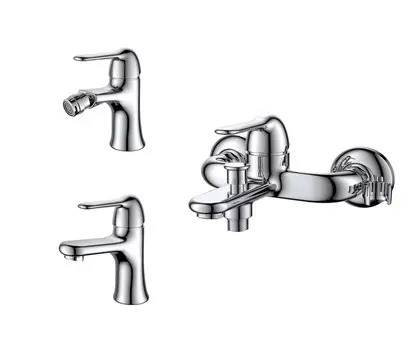 Комплект смесителей D-K Rhein Ambrosius DA1340002SET хром