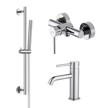 Комплект смесителей для душа Aquatek Европа AQ1331CR хром