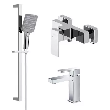 Комплект смесителей для душа Aquatek Либра AQ1631CR хром