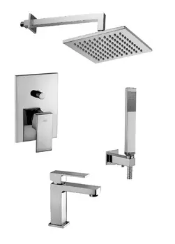 Комплект со смесителем для раковины Paffoni Elle KITEL015CR071 хром