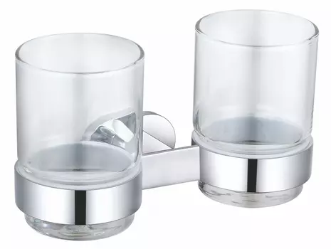 Комплект стаканов для зубных щеток с держателем WONZON & WOGHAND FIRST WW-8428 хром
