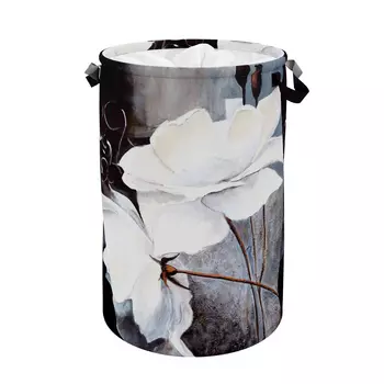 Корзина для белья Wasserkraft Ammer WB-702 цветы