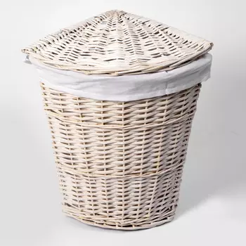 Корзина для белья Wasserkraft Vils WB-560-M белая