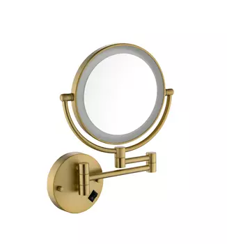 Косметическое зеркало Timo Saona 13376/17 золото матовое