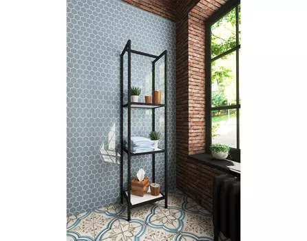 Кованый стеллаж Эстет Comfort Loft 40 см