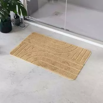 Коврик для ванной комнаты RGW BM-006 бежевый