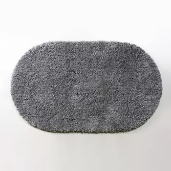Коврик для ванной комнаты Wasserkraft Dill Monument BM-3951 серый