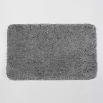 Коврик для ванной комнаты Wasserkraft Kammel Silver BM-8312 серебро