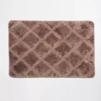 Коврик для ванной комнаты Wasserkraft Lippe Almondine BM-6515 миндаль