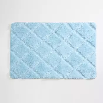 Коврик для ванной комнаты Wasserkraft Lippe Clearwater BM-6517 голубой