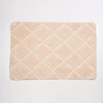 Коврик для ванной комнаты Wasserkraft Lippe Ecru BM-6513 бежевый