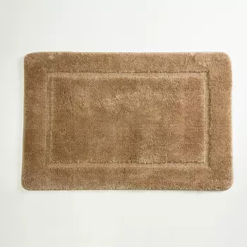 Коврик для ванной комнаты Wasserkraft Lopau Champagne Beige BM-6014 темно-бежевый