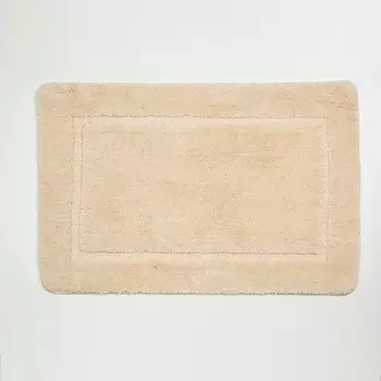 Коврик для ванной комнаты Wasserkraft Lopau Ecru BM-6013 бежевый