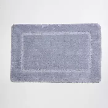Коврик для ванной комнаты Wasserkraft Lopau Micro Chip BM-6011 серый