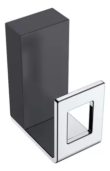 Крючок Boheme Q 10946-CR-B черный, хром